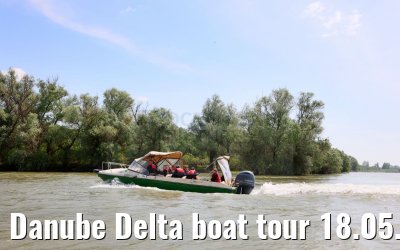 Danube Delta boat tour 18.05.2023
