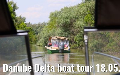 Danube Delta boat tour 18.05.2023
