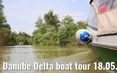 Danube Delta boat tour 18.05.2023