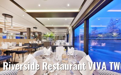 Riverside Restaurant VIVA TWO Dämmerung