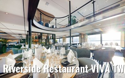 Riverside Restaurant VIVA TWO sunlight atrium