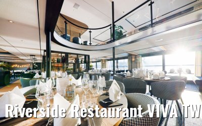 Riverside Restaurant VIVA TWO sunlight atrium