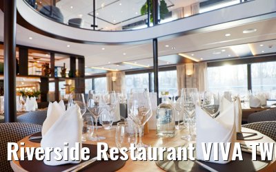 Riverside Restaurant VIVA TWO sunlight atrium