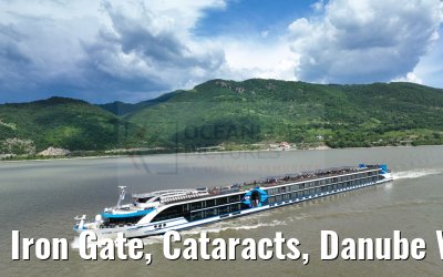 Iron Gate, Cataracts, Danube VIVA TWO 21.05.2023