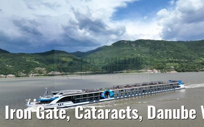 Iron Gate, Cataracts, Danube VIVA TWO 21.05.2023