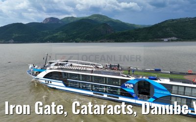 Iron Gate, Cataracts, Danube VIVA TWO 21.05.2023