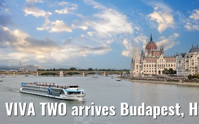 VIVA TWO arrives Budapest, Hungary 28.09.2025