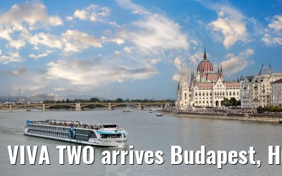 VIVA TWO arrives Budapest, Hungary 28.09.2025