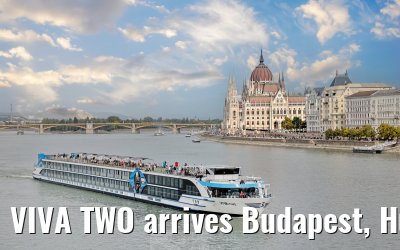 VIVA TWO arrives Budapest, Hungary 28.09.2025