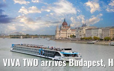VIVA TWO arrives Budapest, Hungary 28.09.2025