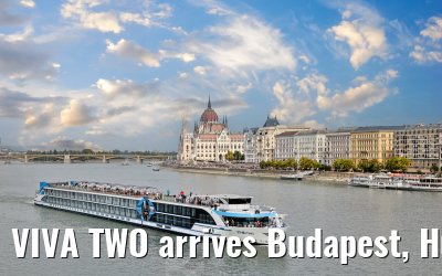 VIVA TWO arrives Budapest, Hungary 28.09.2025