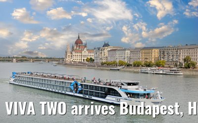 VIVA TWO arrives Budapest, Hungary 28.09.2025