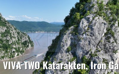 VIVA TWO Katarakten, Iron Gate, Danube 21.05.2023