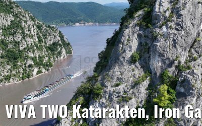 VIVA TWO Katarakten, Iron Gate, Danube 21.05.2023