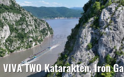 VIVA TWO Katarakten, Iron Gate, Danube 21.05.2023
