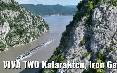 VIVA TWO Katarakten, Iron Gate, Danube 21.05.2023
