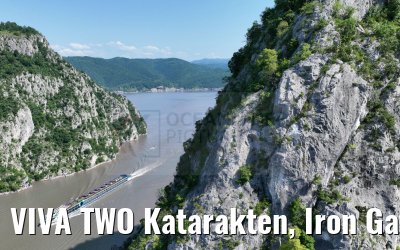 VIVA TWO Katarakten, Iron Gate, Danube 21.05.2023