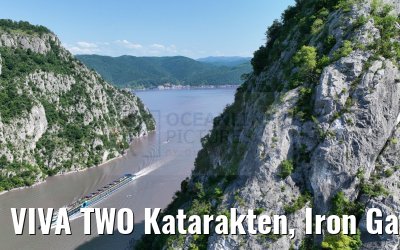 VIVA TWO Katarakten, Iron Gate, Danube 21.05.2023