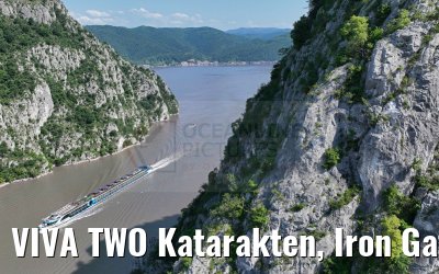 VIVA TWO Katarakten, Iron Gate, Danube 21.05.2023