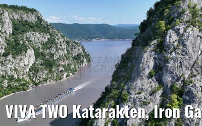 VIVA TWO Katarakten, Iron Gate, Danube 21.05.2023