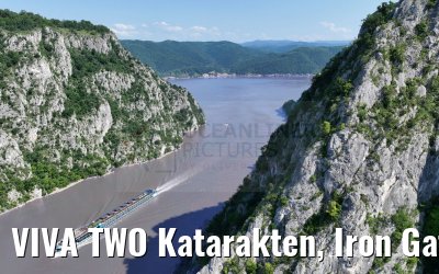 VIVA TWO Katarakten, Iron Gate, Danube 21.05.2023
