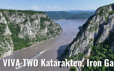 VIVA TWO Katarakten, Iron Gate, Danube 21.05.2023