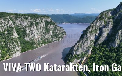 VIVA TWO Katarakten, Iron Gate, Danube 21.05.2023