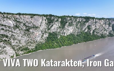 VIVA TWO Katarakten, Iron Gate, Danube 21.05.2023