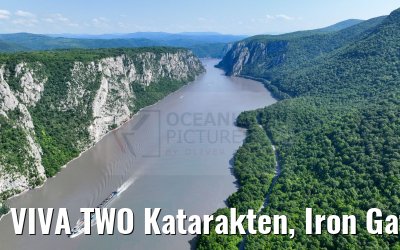 VIVA TWO Katarakten, Iron Gate, Danube 21.05.2023