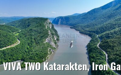 VIVA TWO Katarakten, Iron Gate, Danube 21.05.2023