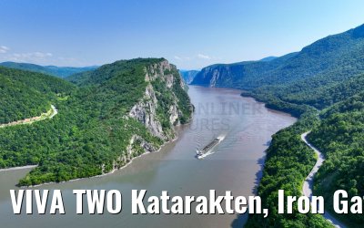 VIVA TWO Katarakten, Iron Gate, Danube 21.05.2023