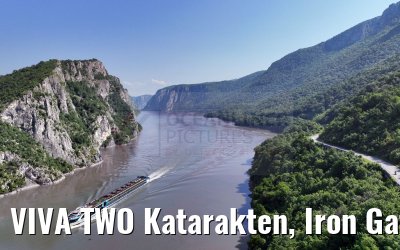 VIVA TWO Katarakten, Iron Gate, Danube 21.05.2023