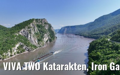 VIVA TWO Katarakten, Iron Gate, Danube 21.05.2023
