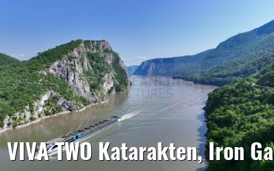 VIVA TWO Katarakten, Iron Gate, Danube 21.05.2023