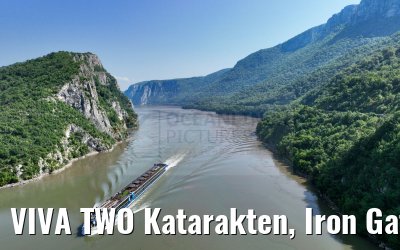 VIVA TWO Katarakten, Iron Gate, Danube 21.05.2023