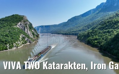 VIVA TWO Katarakten, Iron Gate, Danube 21.05.2023