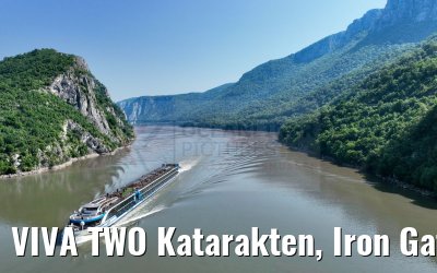 VIVA TWO Katarakten, Iron Gate, Danube 21.05.2023