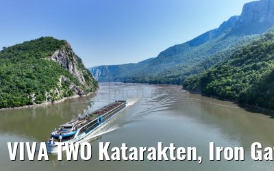 VIVA TWO Katarakten, Iron Gate, Danube 21.05.2023