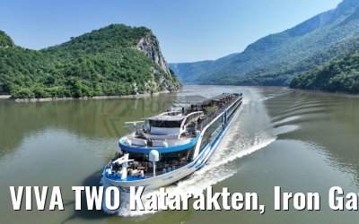VIVA TWO Katarakten, Iron Gate, Danube 21.05.2023