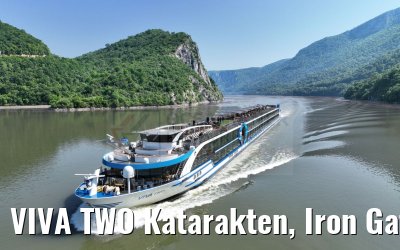 VIVA TWO Katarakten, Iron Gate, Danube 21.05.2023