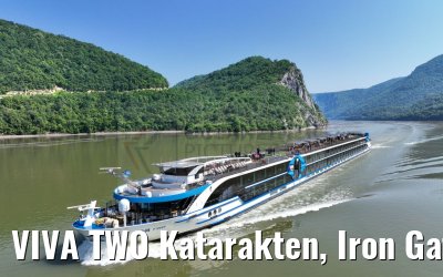 VIVA TWO Katarakten, Iron Gate, Danube 21.05.2023