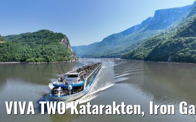 VIVA TWO Katarakten, Iron Gate, Danube 21.05.2023