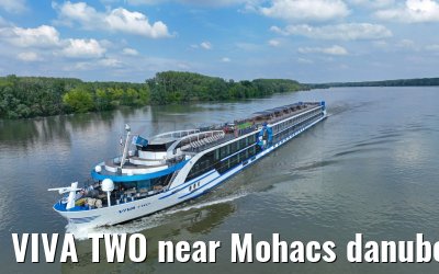 VIVA TWO near Mohacs danube river 13.05.2023