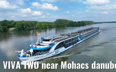 VIVA TWO near Mohacs danube river 13.05.2023