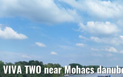 VIVA TWO near Mohacs danube river 13.05.2023