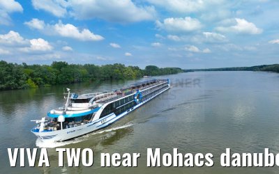 VIVA TWO near Mohacs danube river 13.05.2023
