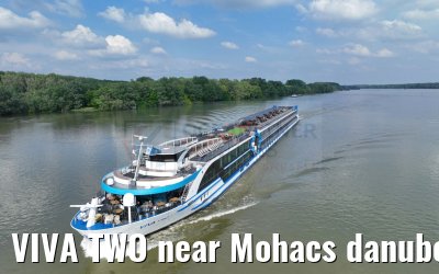 VIVA TWO near Mohacs danube river 13.05.2023