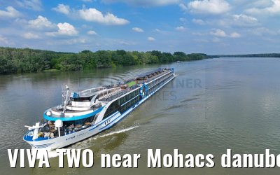 VIVA TWO near Mohacs danube river 13.05.2023