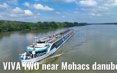 VIVA TWO near Mohacs danube river 13.05.2023