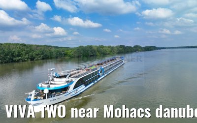 VIVA TWO near Mohacs danube river 13.05.2023
